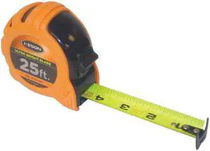 Keson Tape Measure,25 ft.,1/8 in.,Orange Color  PG1825UB