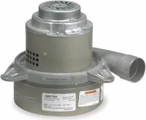 AMETEK 116103-00 Vacuum Mtr/Blwr,Tangential,3 Stge,1 Spd