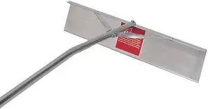 SEYMOUR MIDWEST RAKE 96022GR Roof Rake,22 In,Aluminum