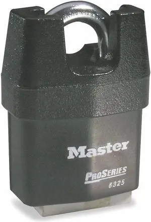 Hidden Shackle Padlock, 3/4 In H, KA