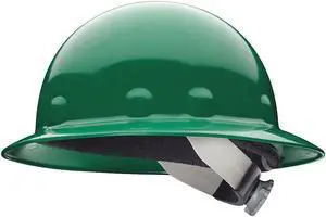FIBRE-METAL BY HONEYWELL E1SW74A000 Hard Hat, Super Eight E1, Thermoplastic, 8