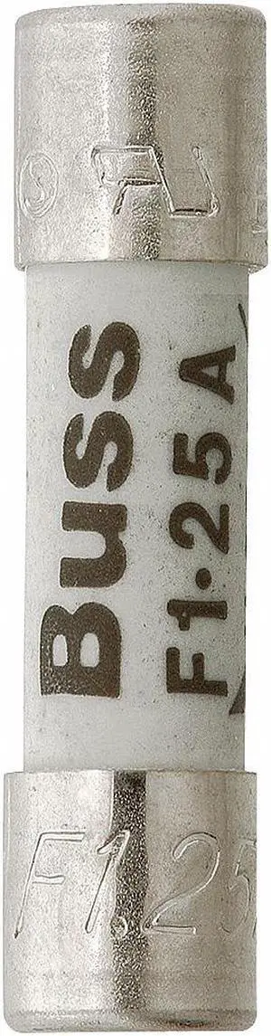 EATON BUSSMANN GDA-50MA 50mA Cylindrical Fast Acting Ceramic Fuse , 250VAC