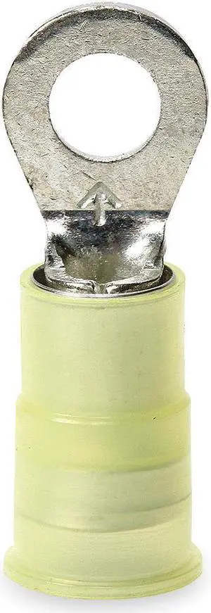3M MNG10-10RX 12-10 AWG Nylon Ring Terminal #10 Stud PK50