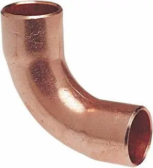 NIBCO 607LTR 11/4X1 1-1/4" x 1" NOM C Reducing 90 Degree Long Radius Elbow