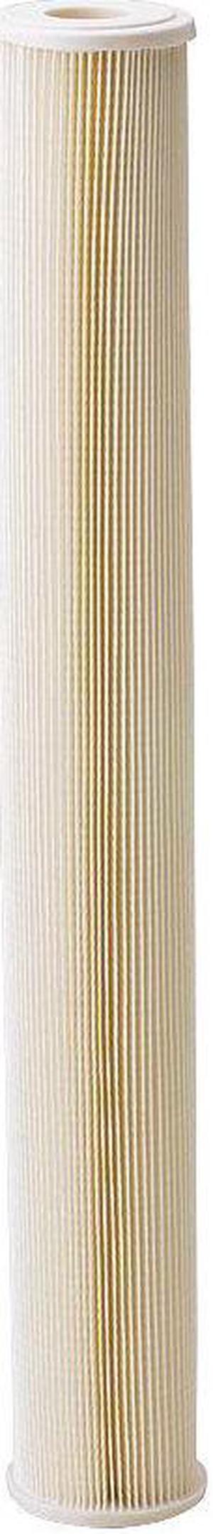 PENTAIR/PENTEK 255486-75 Pleated Filter Cartridge, 10 gpm, 5 Micron, 2-7/8"