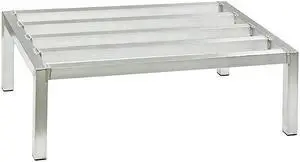 NEW AGE INDUSTRIAL 6014 Dunnage Rack,2000 lb.,Aluminum,36W x 24D