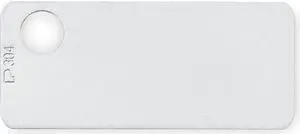 PANDUIT MT172-C316 Marker Plate, 316 Stainless Steel, 3/4 in H x 1 3/4 in W,