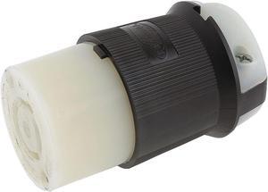 HUBBELL WIRING DEVICE-KELLEMS HBL2433 Locking Connector, L16-20R, 20 A, 480V