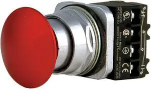 Siemens Non-Illuminated Push Button 30mm Red  Metal  52BP2A2A
