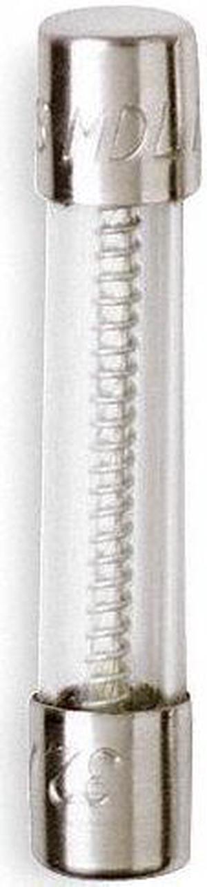 2A Time Delay Cylindrical Glass Fuse 250VAC 5PK EATON BUSSMANN MDL-2-R