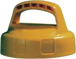 OIL SAFE 100109 Storage Lid,HDPE,Yellow