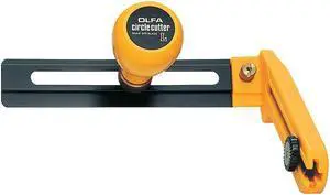 OLFA CMP-2 Compass Circle Cutter,3 to 12 In,Ylw/Blk