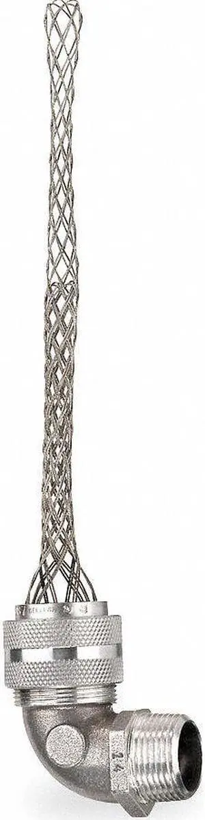 HUBBELL WIRING DEVICE-KELLEMS 07401071 Strain Relief Cord Grip,90