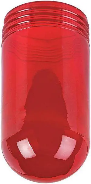 HUBBELL KILLARK VRGP-100 Glass Globe,Red