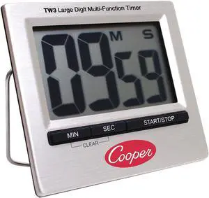 COOPER ATKINS TW3-0-8 Digital Timer,99 Min.59 Sec