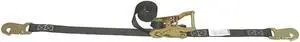 LIFT-ALL 60104 Tiedown,Rtcht Strap Asmbly,700lb,Snap Hk