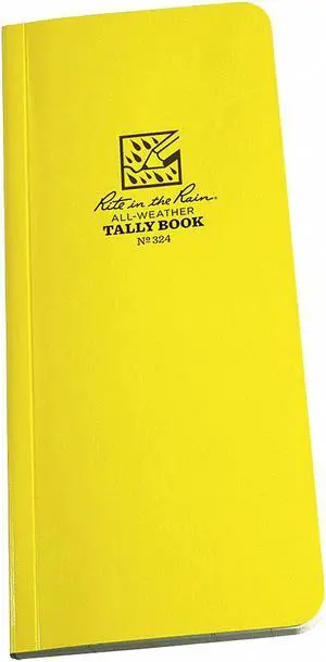 RITE IN THE RAIN 324 All Weather Book,70 Sheets,20 lb.