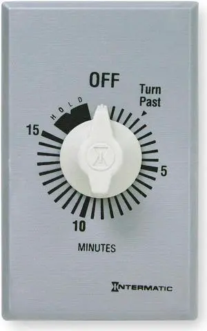 INTERMATIC FF15MC Timer,Spring Wound