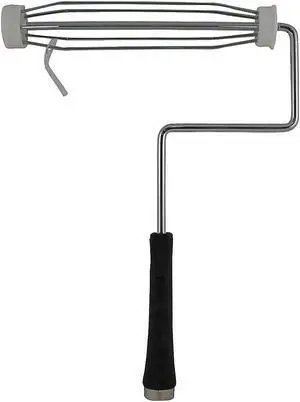 PREMIER 9IF-IMP Paint Roller Frame, 5 Wire Cage, Plastic Handle, 9" Rollers