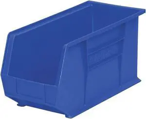 AKRO-MILS 30265BLUE 9"L x 8-1/4"W x 18"H Blue Hang and Stack Bin