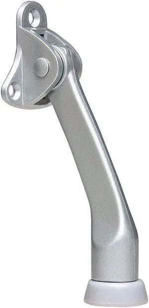 KABA ILCO IL-KDDH-4-AL Lever Door Holder, Cast Zinc, Sliver, 1-55/64"H x