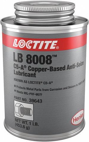 Anti Seize Compound,16 oz,Brush Top LB 8008(TM) C5-A(R) LOCTITE 233317