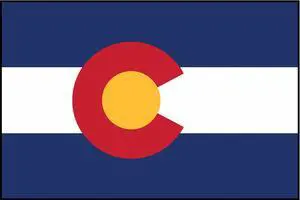 ANNIN FLAGMAKERS 140660 Colorado State Flag,3x5 Ft
