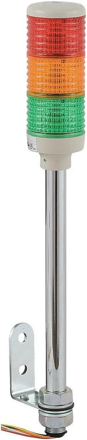 Tower Light, 60mm, Steady, 0.08A, Red, Org, Gr