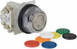 SCHNEIDER ELECTRIC 9001KR1UH5 Non-Illuminated Push Button, 30 mm, 1NO, Universal