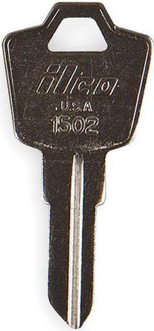 KABA ILCO 1502 Key Blank,Brass,ESP,Pins 5,PK10