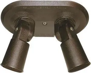 W F HARRIS LIGHTING 201-BZ Lamp Holder,Double,Brnz,PAR38,-2150W