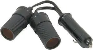 Roadpro RP-223 Cigarette Lighter Adapt-2plugs