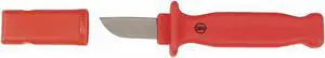 WIHA TOOLS 15000 Skinning Knife, Straight, Molded Plastic, 8 1/2 in L.