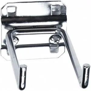 Double Rod Pegboard Hook,4 in. L,SS,PK3 LOCBOARD 62419