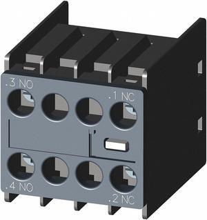 SIEMENS 3RH29111NF11 Auxiliary Contact Block,1NO,1NC