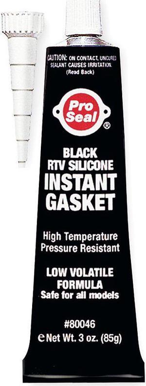 Pro Seal 80726 Red Hi-Temp RTV Silicone Instant Gasket 3 oz