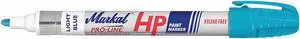 MARKAL 96971 Paint Marker, Medium Tip, Light Blue Color Family, Paint