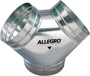 Duct to Duct Connector,12 in. W,Slvr ALLEGRO 9550-Y