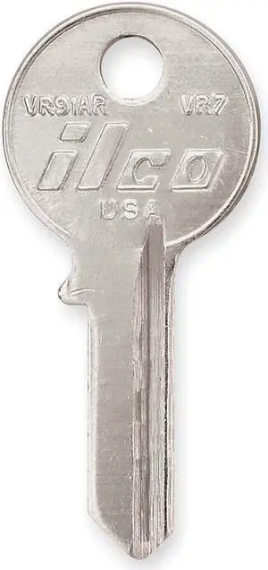 Key Blank, Brass, Type VR7,4 Pin, PK10