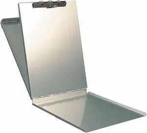 SAUNDERS 10020 8-1/2" x 14" Portable Storage Clipboard 3/8", Silver