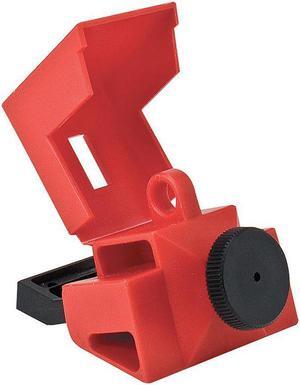 BRADY 65397 Circuit Breaker Lockout, Clamp-On, For 480/600V AC Volt, For Single