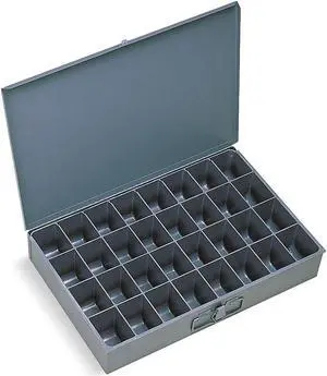 DURHAM MFG 107-95-D935 Steel, Compartment Drawer, 12 1/2 in D x 3 1/8 in H x 18