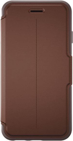 OtterBox Strada Carrying Case (Folio) for iPhone 6 Plus, iPhone 6S Plus - Dark Brown, Brown