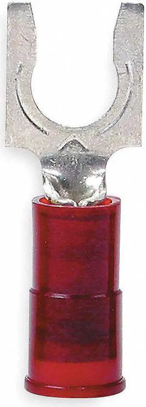 3M MNG18-10FLX Fork Terminal, #10 Stud Size, 18 AWG, 600 V, Nylon Insulated,