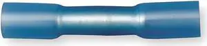 3M MH14BCX Butt Splice Wire Connector, 14 AWG Max, Blue, Polyolefin Insulation,
