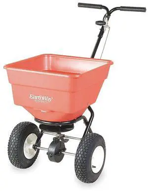 Broadcast Spreader, 100 lb., Pneumatic