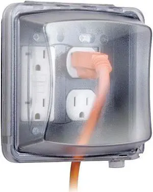 TAYMAC MM2410C 2 -Gang Vertical While In Use Weatherproof Cover, 5.5" W, 5.75"
