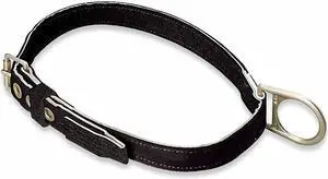 HONEYWELL MILLER 123N/XLBK Body Belt, 1 D-Rings, Back Location, Stainless