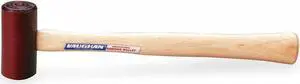 VAUGHAN RM150 Mallet,Rawhide,10-3/4 In. L