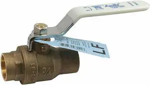 APOLLO VALVES 94ALF-204-01A 3/4" Sweat Brass Ball Valve Inline